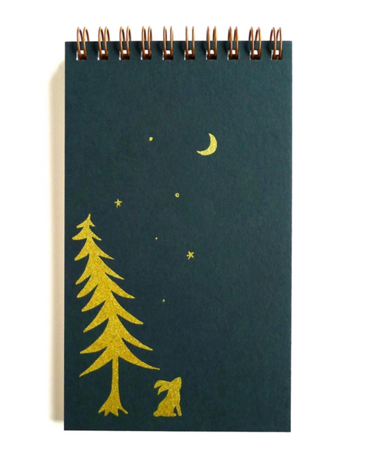 Night Bun Coil Notepad