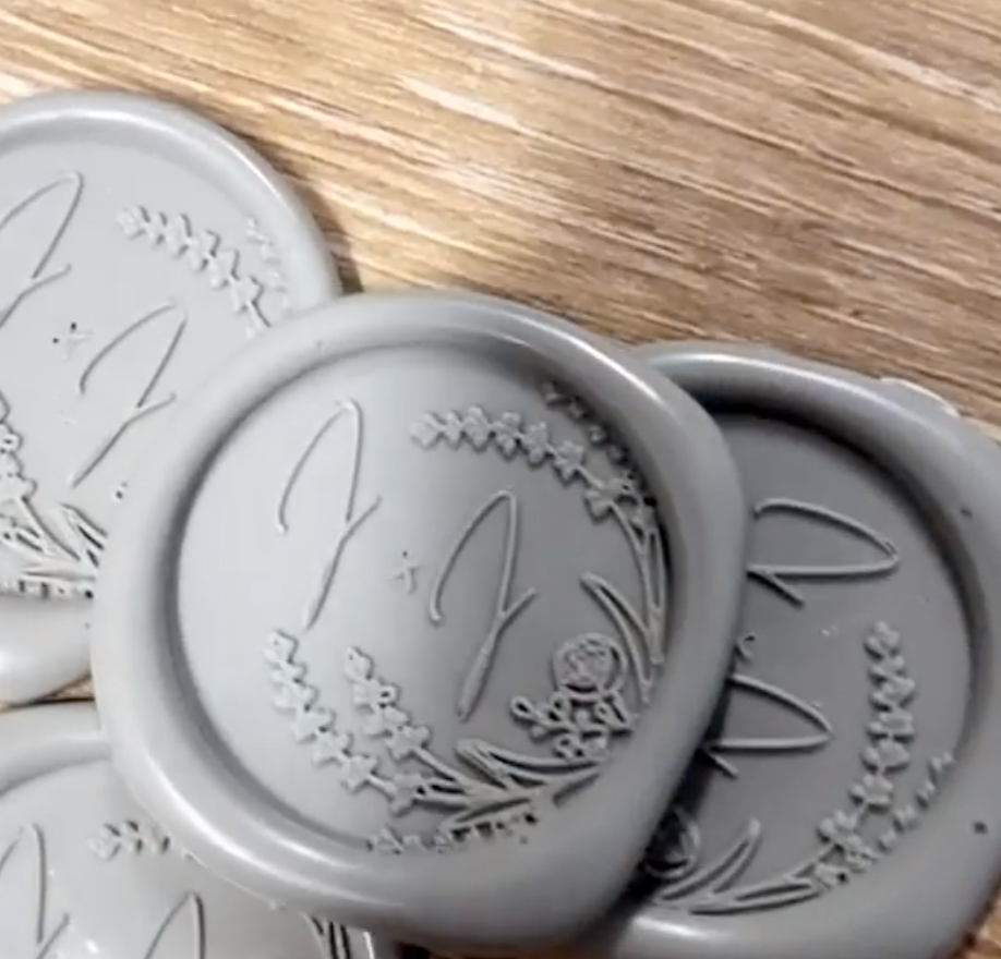 Adhesive Wax Seals, Personalized Design