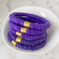 Purple Color Pop Bracelet - 6.5 inch