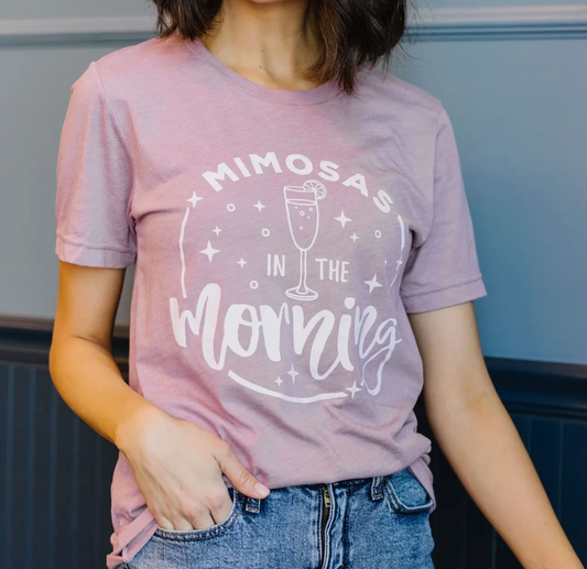 Mimosas in the Morning Graphic T-Shirt