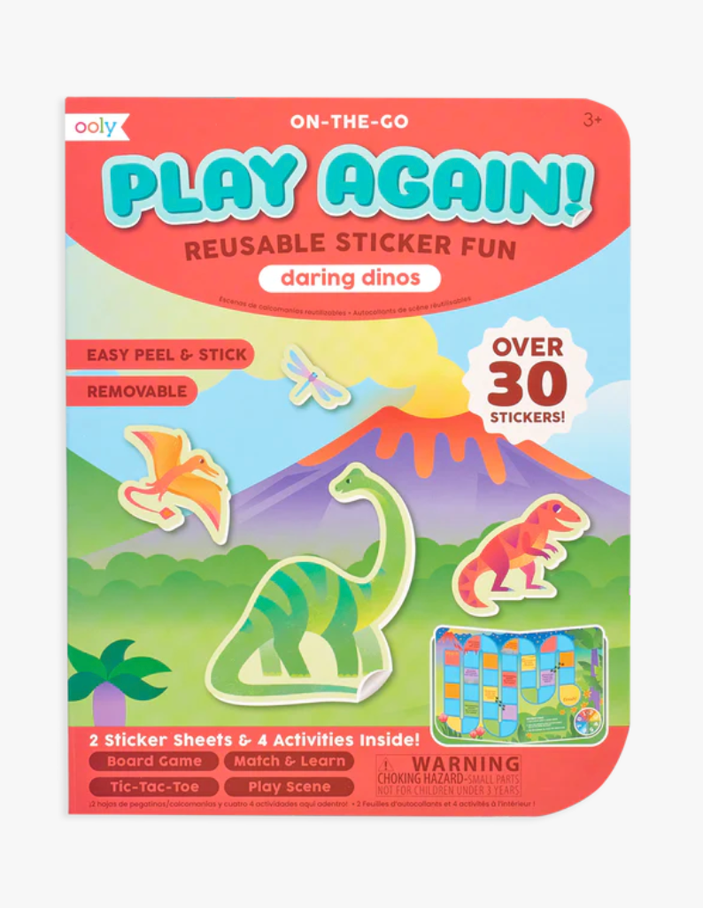 Daring Dinos - Play Again! Mini On-The-Go Activity Kit
