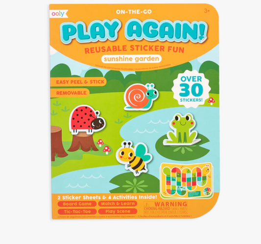 Sunshine Garden - Play Again! Mini On-The-Go Activity Kit