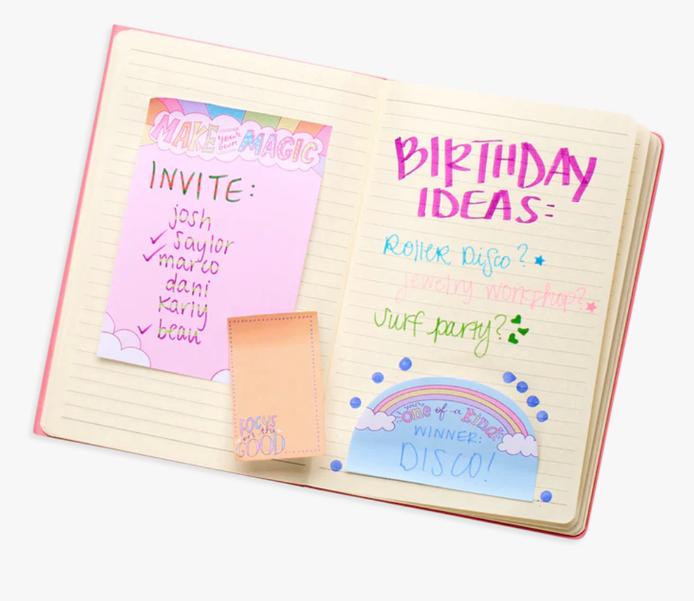 Make Magic - Side Notes, Sticky Tab Note Pad