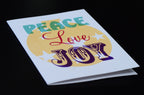 Peace Love Joy - Holiday Card