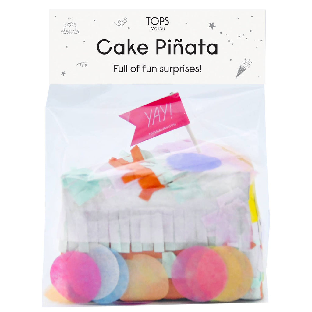 Cake Slice Piñata in a Bag