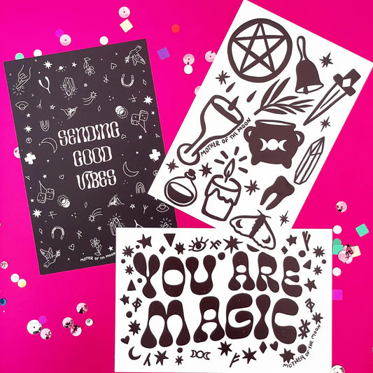 Witchy Postcards