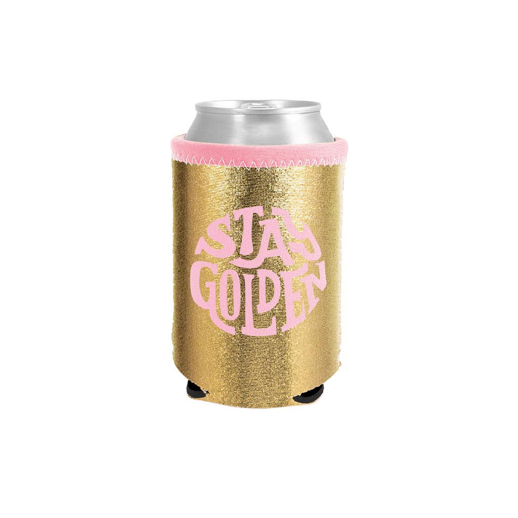 Stay Golden Can Coolers