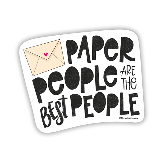Paper People Sticker