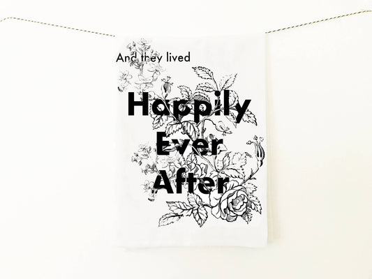 Happily Ever After Kitchen Towel