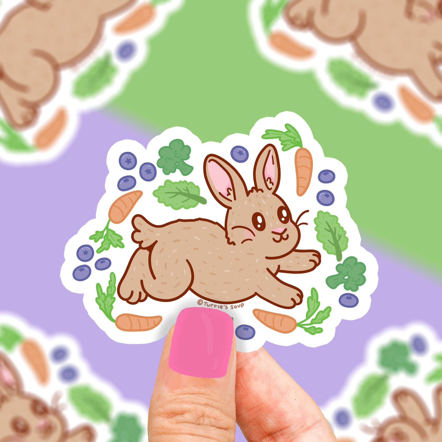 Bunny Rabbit Vinyl Sticker