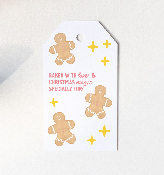 Baked With Love & Christmas Magic Gift Tag Set