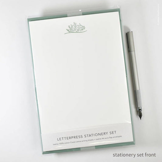 Sprouting Plants Stationery Set