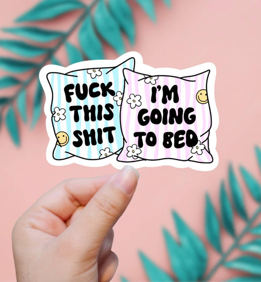 I’m Going To Bed Sticker