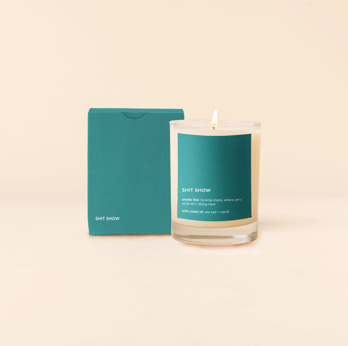 Shit Show Candle- Rocks Glass