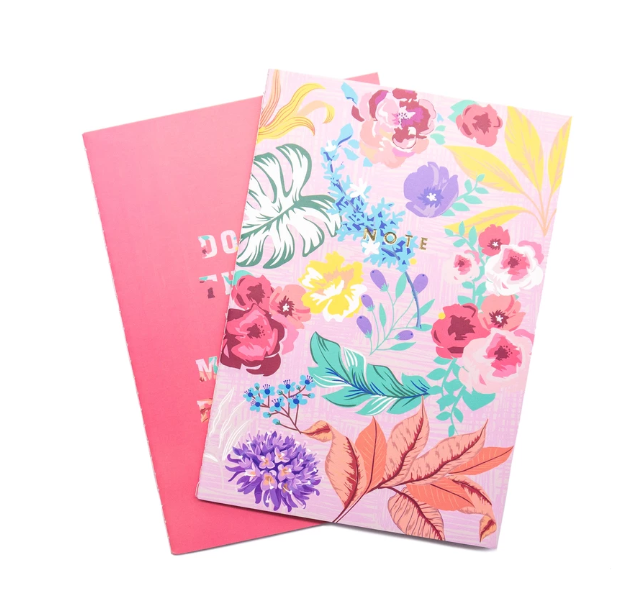 Tropical Florals Softcover Notebooks