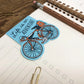 Adventure Bicycle Magnetic Bookmark