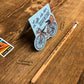 Adventure Bicycle Magnetic Bookmark