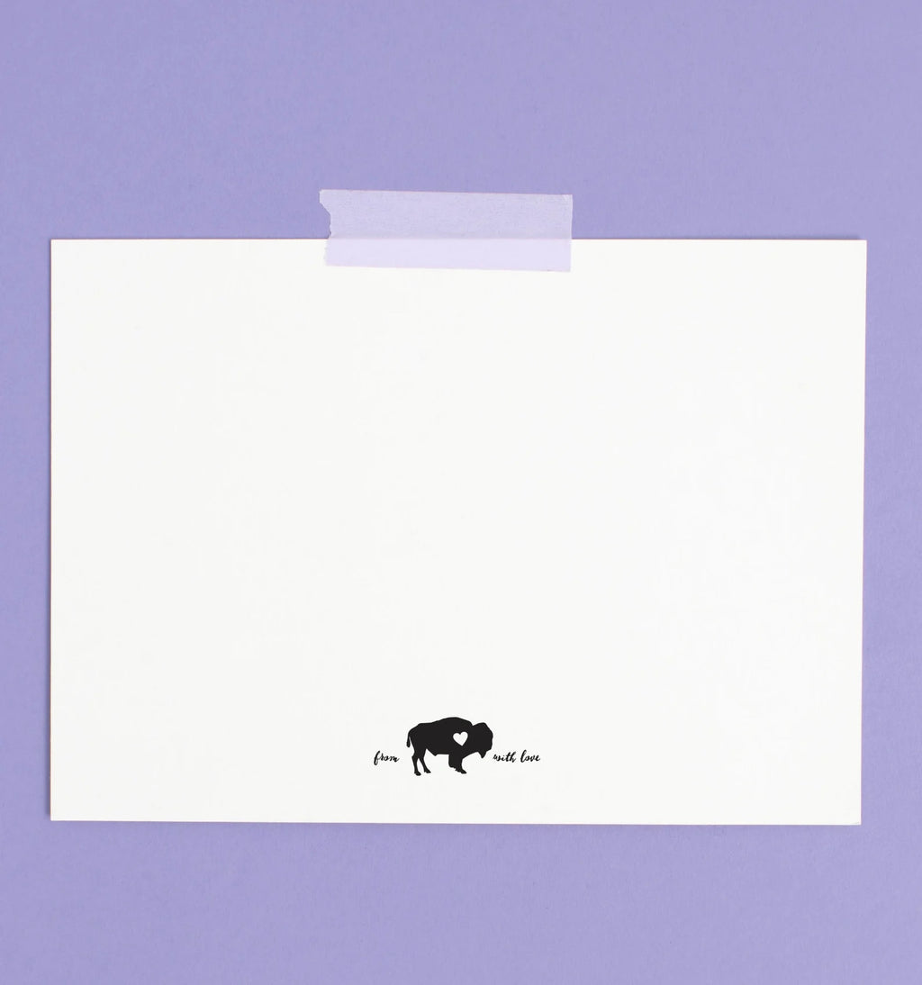 From Buffalo with Love Note Cards (Set of 12)
