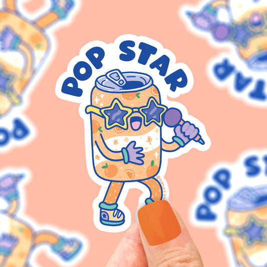 Pop Star Sticker