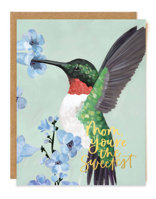 Mother's Day Hummingbird Card