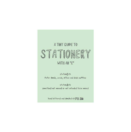A Tiny Guide to Stationery Zine