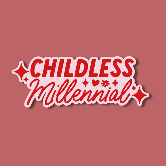 Childless Millennial Sticker