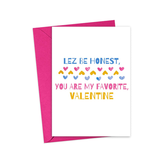 Lez Valentine's Day Card