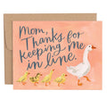 Mother's Day Duck Card