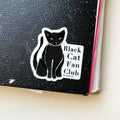 Black Cat Fan Club Sticker