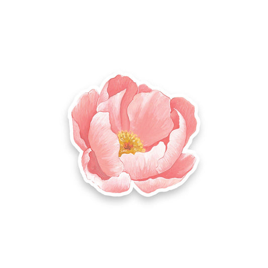 Peony Sticker