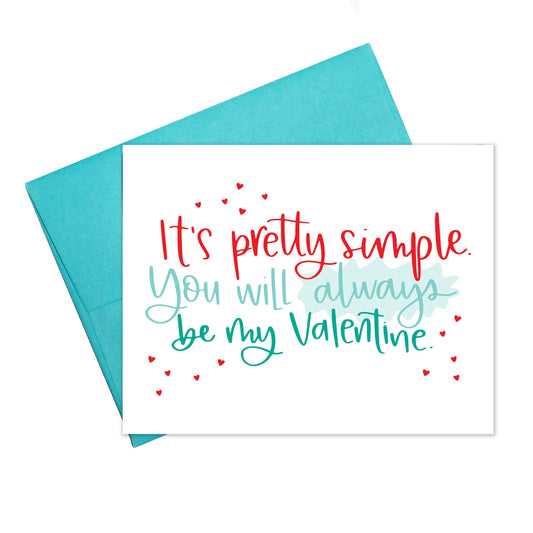 Valentine's Day - Pretty Simple Card