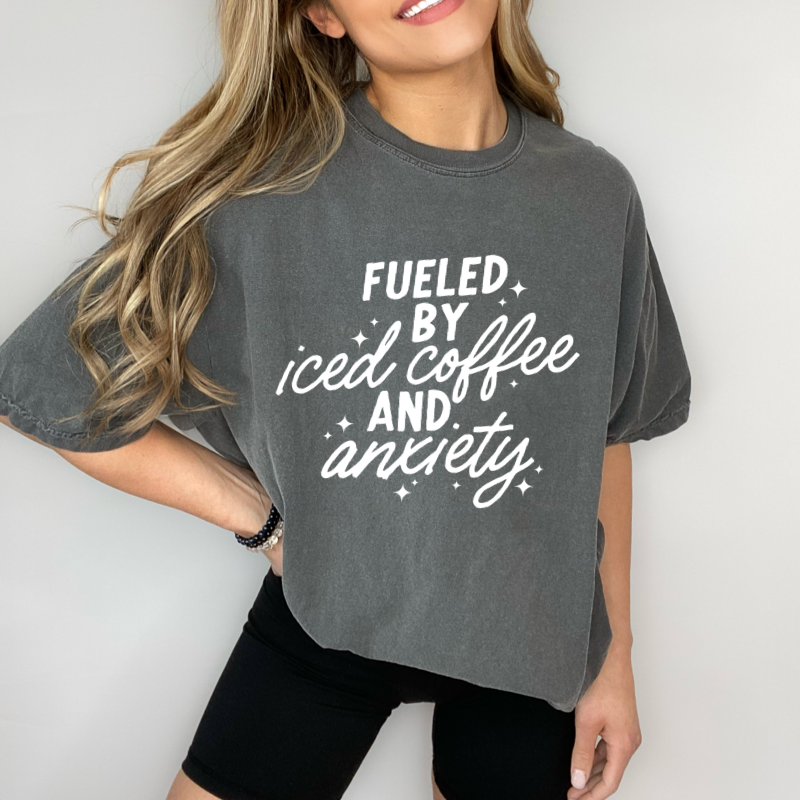 Iced Coffee Graphic T-Shirt