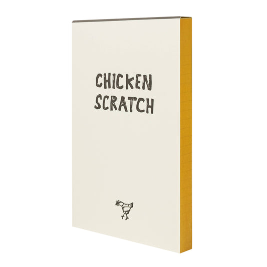 Chicken Scratch Letterpress Note Pad