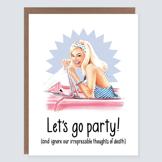 Let's Go Party Card