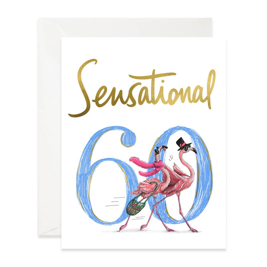 Sensational 60 Card