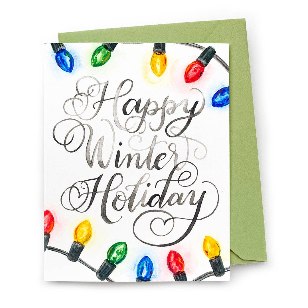Happy Winter Holiday Card