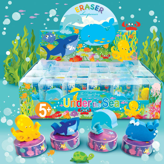 Eraser & Sharpener- Under the Sea