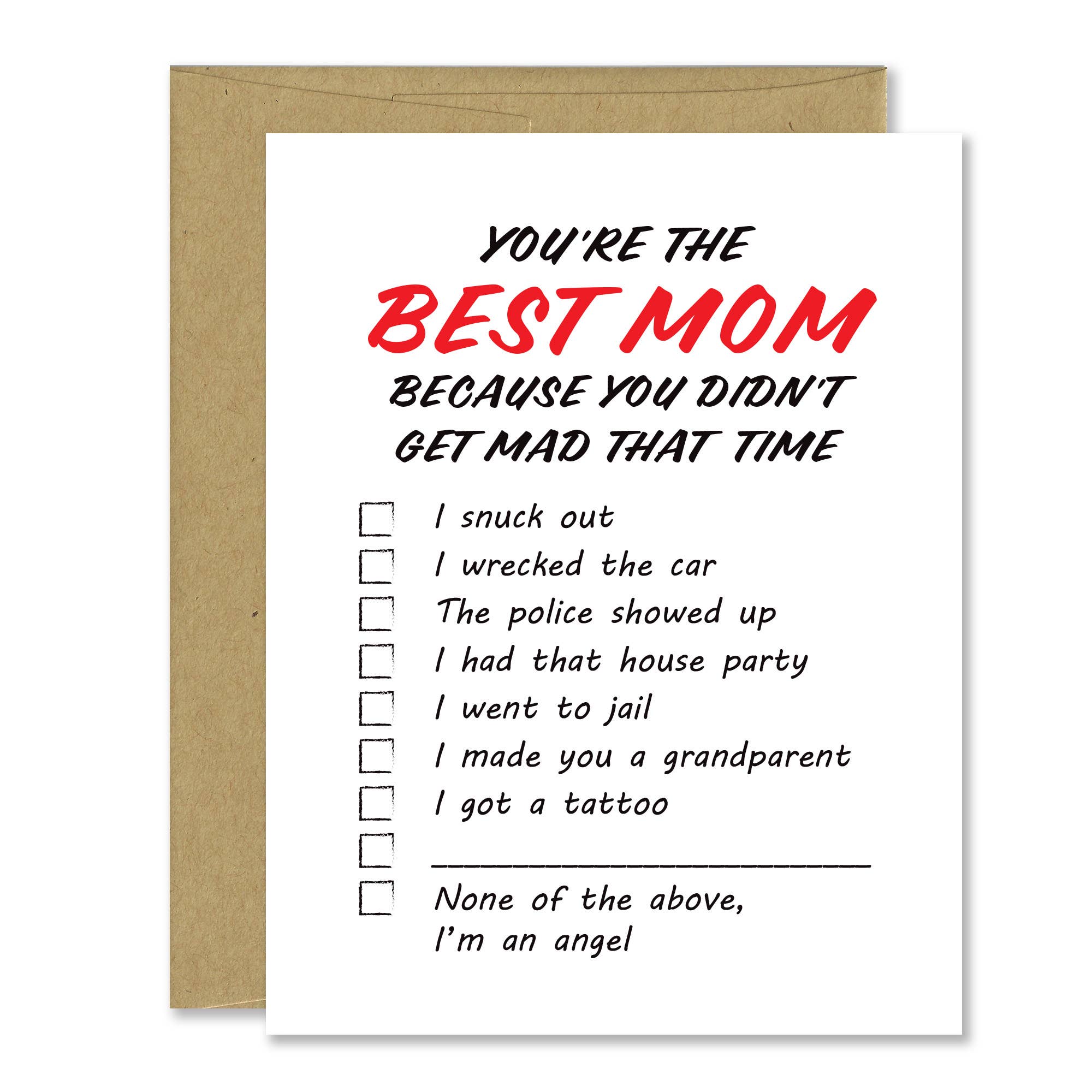 Best Mom Multiple Choice