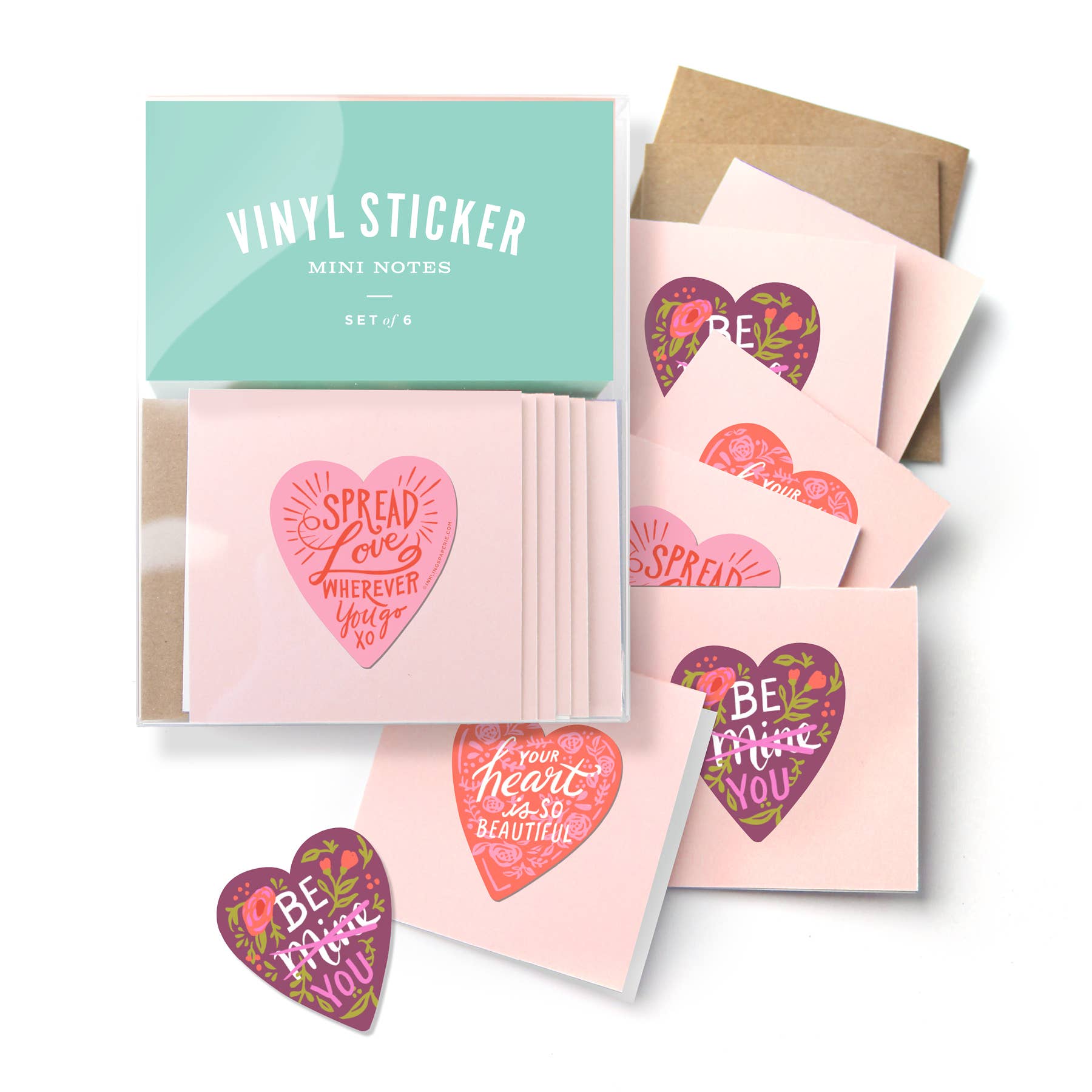 Sticker Mini Notes - Spread Love