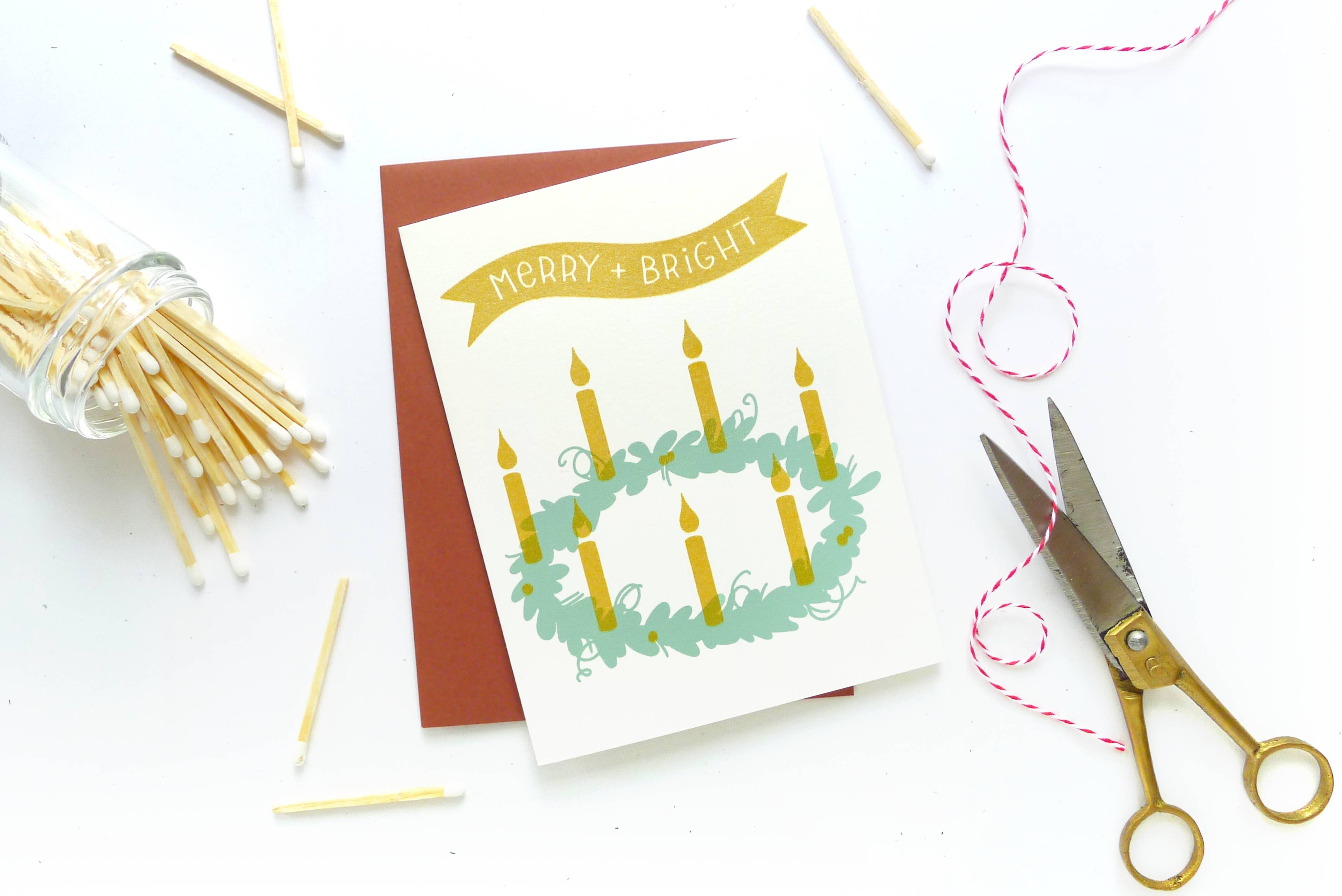 Merry and Bright Card