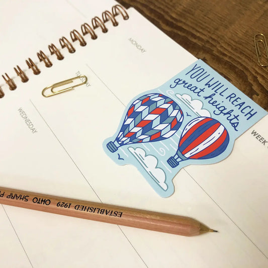 Heights Balloons Magnetic Bookmark