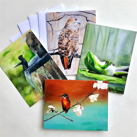 Creatures of Nature Note Cards