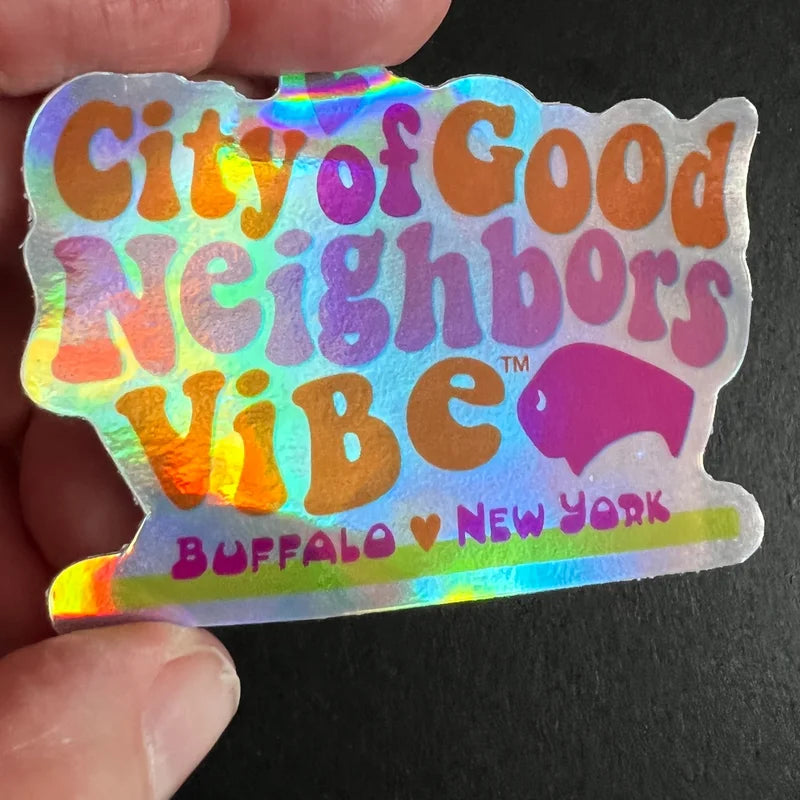 City of Good Neighbors Vibe Sticker