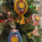 Macrame Ornament with Gold Wax Seal