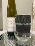 Three Cheers for Homeschooling Stemless Glass