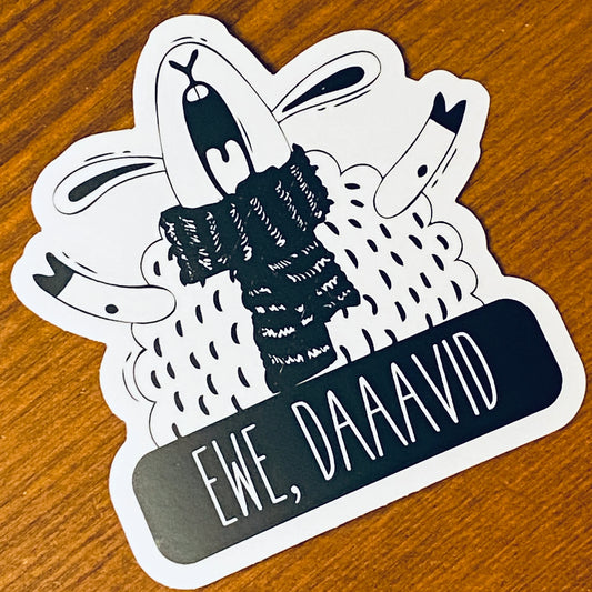 Ewe, Daaavid Sticker