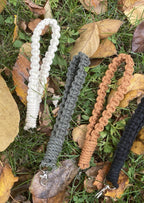 Handmade Macrame Wristlet Keychain