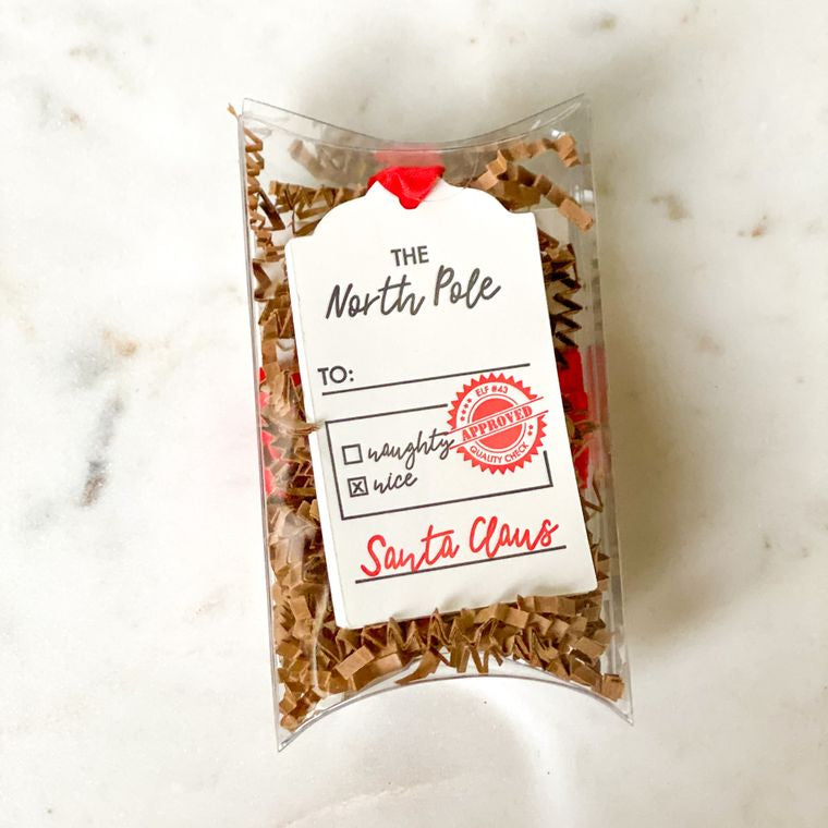 Holiday Gift Tags from Santa