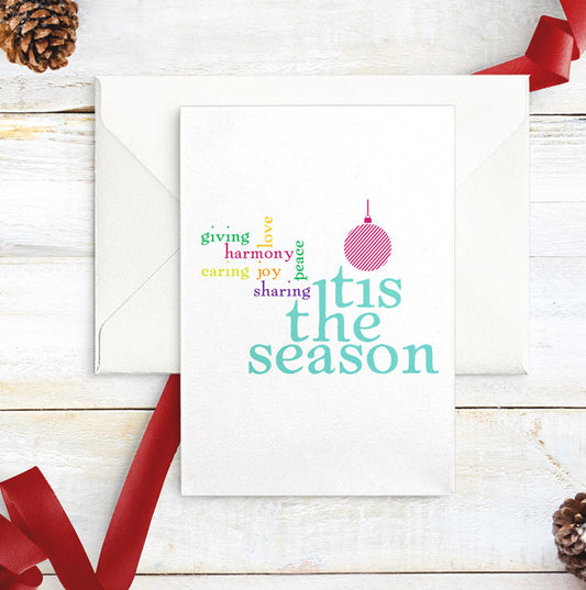 Tis the Season - Holiday Card 6 pack