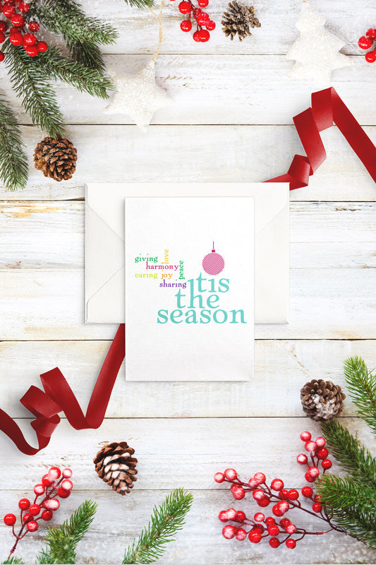 Tis the Season - Holiday Card 6 pack